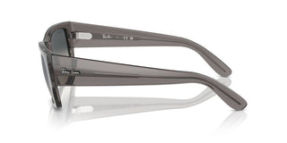 Ray-ban Rb 0947s Unisex Grey Squared Sunglasses