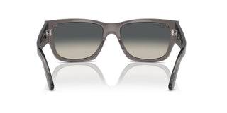 Ray-ban Rb 0947s Unisex Grey Squared Sunglasses