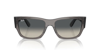Ray-ban Rb 0947s Unisex Grey Squared Sunglasses