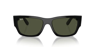 Ray-ban Rb 0947s Unisex Black Squared Sunglasses
