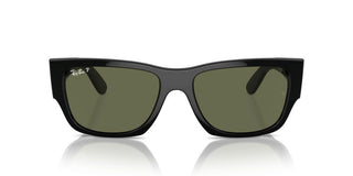 Ray-ban Rb 0947s Unisex Black Squared Sunglasses