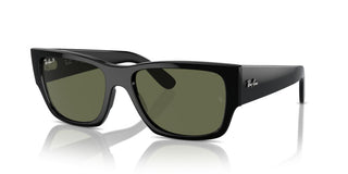 Ray-ban Rb 0947s Unisex Black Squared Sunglasses