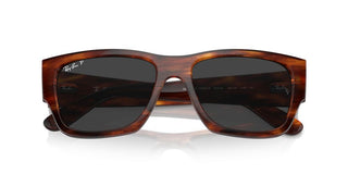 Ray-ban Rb 0947s Unisex Havana Squared Sunglasses