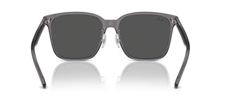 Ray-ban Rb 2206d Unisex Grey Squared Sunglasses