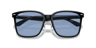 Ray-ban Rb 2206d Unisex Black Squared Sunglasses