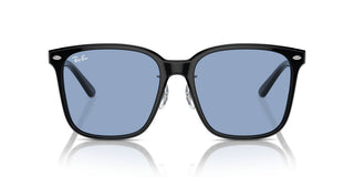 Ray-ban Rb 2206d Unisex Black Squared Sunglasses