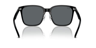 Ray-ban Rb 2206d Unisex Black Squared Sunglasses