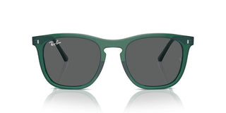 Ray-ban Rb 2210 Unisex Green Squared Sunglasses