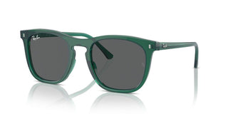 Ray-ban Rb 2210 Unisex Green Squared Sunglasses