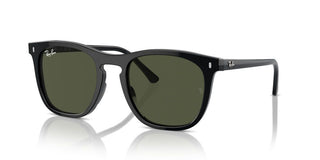 Ray-ban Rb 2210 Unisex Black Squared Sunglasses