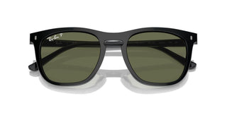 Ray-ban Rb 2210 Unisex Black Squared Sunglasses