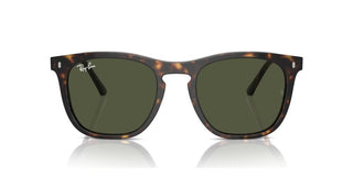 Ray-ban Rb 2210 Unisex Havana Squared Sunglasses