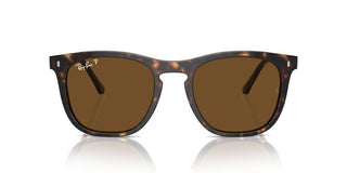 Ray-ban Rb 2210 Unisex Havana Squared Sunglasses