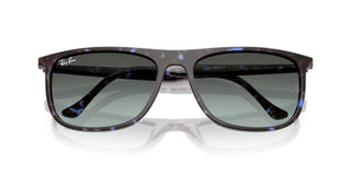 Ray-ban Rb 2216 Unisex Blue Squared Sunglasses