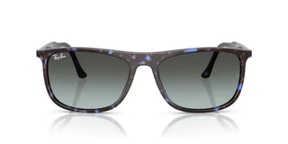 Ray-ban Rb 2216 Unisex Blue Squared Sunglasses
