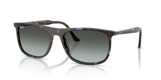Ray-ban Rb 2216 Unisex Blue Squared Sunglasses