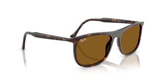 Ray-ban Rb 2216 Unisex Havana Squared Sunglasses