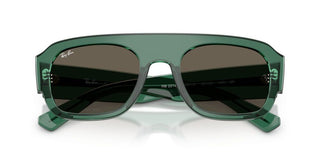 Ray-Ban RB 2218 unisex Green Pilot Sunglasses