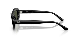 Ray-Ban RB 2221 women Black Oval Sunglasses