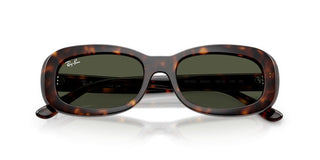 Ray-Ban RB 2221 women Havana Oval Sunglasses