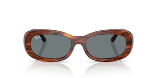 Ray-Ban RB 2221 women Havana Oval Sunglasses