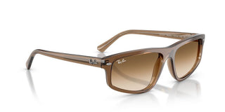Ray-Ban RB 2225 unisex Brown Geometric Sunglasses