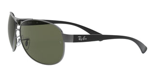 Ray-Ban RB 3386 unisex Black Pilot Sunglasses
