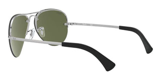 Ray-Ban RB 3449 unisex Silver Pilot Sunglasses