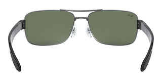 Ray-Ban RB 3522 unisex Ruthenium Geometric Sunglasses