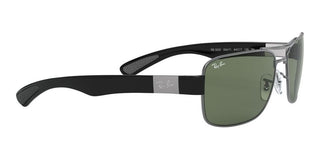 Ray-Ban RB 3522 unisex Ruthenium Geometric Sunglasses