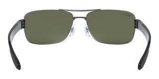 Ray-Ban RB 3522 unisex Ruthenium Geometric Sunglasses