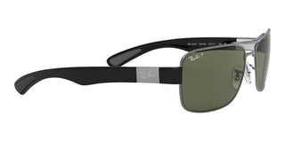 Ray-Ban RB 3522 unisex Ruthenium Geometric Sunglasses