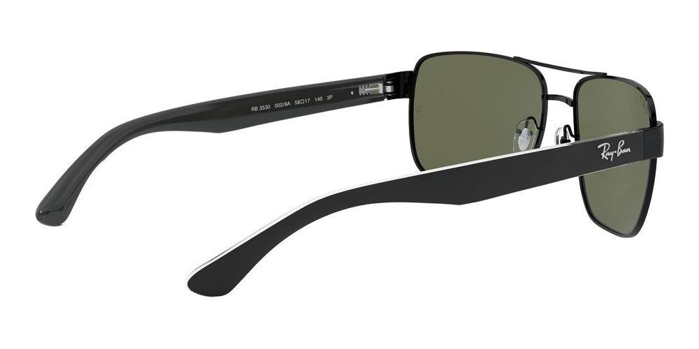 Ray-Ban RB 3530 unisex Black Geometric Sunglasses – Otticanet USA
