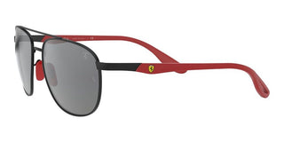 Ray-Ban RB 3659M SCUDERIA FERRARI men Black Pilot Sunglasses
