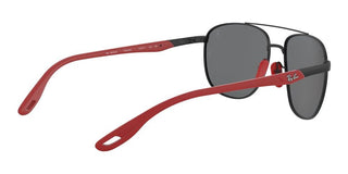 Ray-Ban RB 3659M SCUDERIA FERRARI men Black Pilot Sunglasses