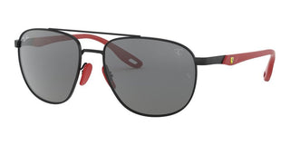 Ray-Ban RB 3659M SCUDERIA FERRARI men Black Pilot Sunglasses