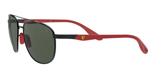 Ray-Ban RB 3659M SCUDERIA FERRARI men Black Pilot Sunglasses
