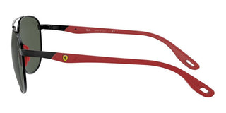 Ray-Ban RB 3659M SCUDERIA FERRARI men Black Pilot Sunglasses