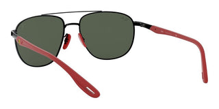 Ray-Ban RB 3659M SCUDERIA FERRARI men Black Pilot Sunglasses
