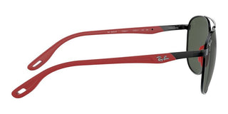 Ray-Ban RB 3659M SCUDERIA FERRARI men Black Pilot Sunglasses