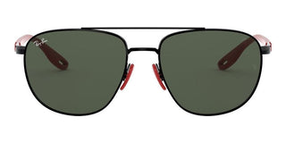Ray-Ban RB 3659M SCUDERIA FERRARI men Black Pilot Sunglasses