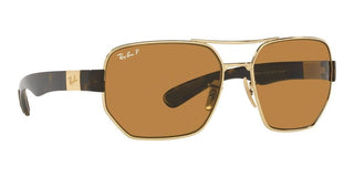 Ray-Ban RB 3672 unisex Gold Pilot Sunglasses