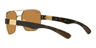 Ray-Ban RB 3672 unisex Gold Pilot Sunglasses