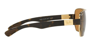 Ray-Ban RB 3672 unisex Gold Pilot Sunglasses