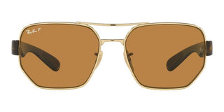 Ray-Ban RB 3672 unisex Gold Pilot Sunglasses