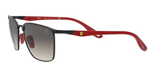 Ray-Ban RB 3673M SCUDERIA FERRARI unisex Black Geometric Sunglasses