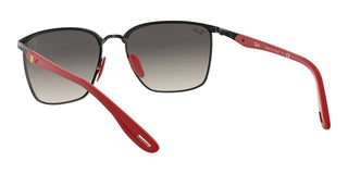 Ray-Ban RB 3673M SCUDERIA FERRARI unisex Black Geometric Sunglasses