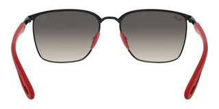 Ray-Ban RB 3673M SCUDERIA FERRARI unisex Black Geometric Sunglasses