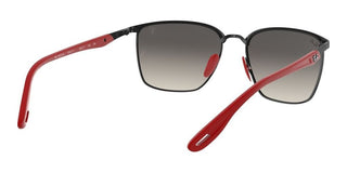 Ray-Ban RB 3673M SCUDERIA FERRARI unisex Black Geometric Sunglasses