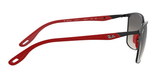 Ray-Ban RB 3673M SCUDERIA FERRARI unisex Black Geometric Sunglasses